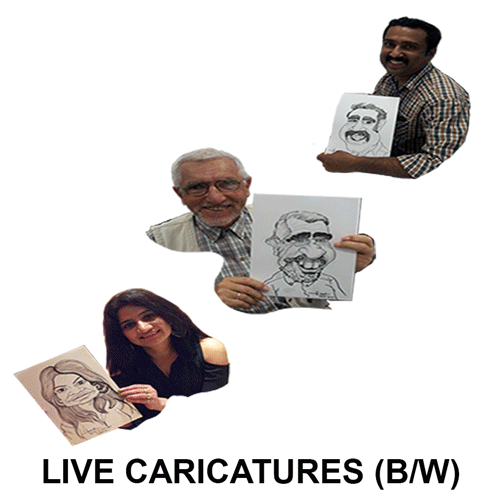 Live Caricature 4 hr